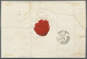 Italien - Altitalienische Staaten: Kirchenstaat: 1863 Destination NEW ZEALAND: Folded Cover From Rom - Etats Pontificaux