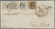 Italien - Altitalienische Staaten: Kirchenstaat: 1853. 8 Baj, Pair And Single, And 3 Baj, On Letter - Etats Pontificaux