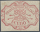 Italien - Altitalienische Staaten: Kirchenstaat: 1852: 1 Scudo Rose Carmine, Mint With Original Gum, - Kirchenstaaten