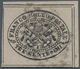 Italien - Altitalienische Staaten: Kirchenstaat: 1867, 3 C. Black On Red-grey, Good To Wide Margins - Kirchenstaaten