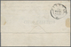 Italien - Altitalienische Staaten: Modena: 1853, 25 C Black On White Cancelled With Lines Stamp On F - Modena