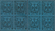 Italien - Altitalienische Staaten: Modena: 1852/1859, Lot Of Ten Mint Stamps: Sass. 6 Block Of Four, - Modène