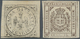 Italien - Altitalienische Staaten: Modena: 1852/1859, Lot Of Ten Mint Stamps: Sass. 6 Block Of Four, - Modène