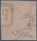 Italien - Altitalienische Staaten: Modena: 1852, 10c. Black On Rose "with Point" Showing Error Of Se - Modène