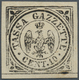 Italien - Altitalienische Staaten: Modena - Zeitungsstempelmarken: 1859, 10c. Black, Fresh Colour, W - Modena