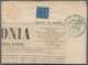 Italien - Altitalienische Staaten: Parma - Zeitungsstempelmarken: 1853, 9c Black On Blue, Tax Stamp - Parma