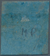 Italien - Altitalienische Staaten: Parma - Zeitungsstempelmarken: 1853, 9c. Black On Blue, Deep Colo - Parme