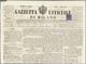 Italien - Altitalienische Staaten: Parma - Zeitungsstempelmarken: 1853, 9 C Black On Deep Blue, Good - Parme