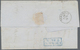 Italien - Altitalienische Staaten: Sardinien: 1851: 40 Cents Rose, From The Lower Margin Of The Shee - Sardinia