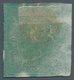 Italien - Altitalienische Staaten: Sardinien: 1853, 5 C. Green, Canceld By RARE Double Circle SARTIR - Sardinien