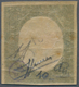 Italien - Altitalienische Staaten: Sardinien: 1854, 5 Cent. Dark Olive Green, Not Issued Stamp In Th - Sardinien