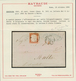 Italien - Altitalienische Staaten: Sardinien: 1860, 40 C. Red, Prepaying The Single Letter Rate To M - Sardinia