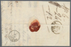 Italien - Altitalienische Staaten: Sardinien: 1858, IV. Emission, 20c Blue And 40 C Red On Letter Fr - Sardinia