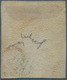 Italien - Altitalienische Staaten: Toscana: 1853, 1 Soldi Yellow On Grey Paper, Mint Little Hinged, - Toscane