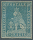 Italien - Altitalienische Staaten: Toscana: 1851, 2 Crazie Light Blue On Gray, Mint With Rest Of Hin - Toscane