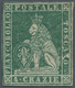 Italien - Altitalienische Staaten: Toscana: 1851, 4cr. Green, Fresh Colour, Touched To Full Margins, - Toscane