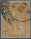 Italien - Altitalienische Staaten: Toscana: 1857, 1 So Ocher Lion Drawing Cancelled, Fresh Colour An - Tuscany