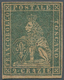 Italien - Altitalienische Staaten: Toscana: 1857, 2cr. Greenish Blue, Close To Full Margins, Mint To - Tuscany