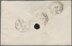 Italien: 1861: Naples Provinces, 10 Gr Bistre And A Pair 2 Gr Blue, Tied By Small Circle "NAPOLI AL - Neufs