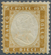 Italien: 1862, 10c. Bistre, Fresh Colour, Normally Perforated, Mint O.g., Slightly Creased And Few T - Ungebraucht