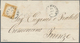 Italien: 1862, 10 Cmi. Lightbrown Tied By SANSEPOLCRO Cds On Letter To Firenze. - Ungebraucht