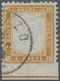 Italien: 1862, 10c. Bistre, Fresh Colour And Mainly Well Perforated With Some Irregular Perfs/creasi - Ungebraucht