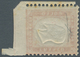 Italien: 1862, Viktor Emanuel II. 40 C. Karmin Mit Sehr Klaren Prägedruck (frühe Auflage!) Aus Der R - Mint/hinged