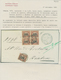Italien: 1878, Service Stamps Overprinted For The Use On Journals, 2 C On 2.00 Lire, RARE Block Of F - Mint/hinged