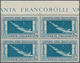 Italien: 1930, Squadron Flight, 7.70l. Blue, Top Marginal Block Of Four, Unmounted Mint. Mi. 2.800,- - Mint/hinged