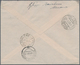 Italien: 1937, 2000. Birthday Of Emperor Augustus 1.75 L+1 L And Uprated Franking On R-cover From MA - Mint/hinged