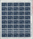 Italien: 1965, 40l. "Night Airmail Service", Complete (folded) Sheet Of 40 Stamps, 2nd Row From Bott - Mint/hinged