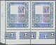 Italien: 1978, "Alti Valori" 5000l. Without Impression Of Head, Marginal Horizontal Pair From The Lo - Neufs
