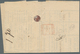 Italien - Portomarken: 1863/1868 Five Letters With Non Canceled Porto Stamps (clearly Visible Differ - Taxe