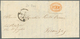 Italien - Portomarken: 1863/1868 Five Letters With Non Canceled Porto Stamps (clearly Visible Differ - Postage Due