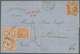 Italien - Portomarken: 1871, Postage Dues 10c. Brownish Orange, 30c. Ocre/carmine And 40c. Ocre/carm - Taxe