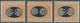 Italien - Portomarken: 1890/1891, Overprints, Complete Set Of Three Values Mint O.g., Several Signat - Taxe