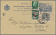 Italienische Besetzung 1941/43 - Griechenland: 1941, Greek 2 Dr. Stationery Card With Additional Gre - Cefalonia & Itaca