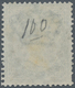 Italienische Post Im Ausland - Allgemeine Ausgabe: 1874, 5c. Greenish Grey Oblit. By Black Dotted Rh - Other & Unclassified