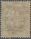 Italienische Post In China: 1918/1919, Pechino 40c. On 1l. Brown/green Showing Variety "shifted/divi - Tientsin