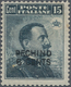 Italienische Post In China: 1917, PECHINO 6c. On 15c. Slate, Fresh Colour And Well Perforated, Mint - Tientsin