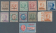 Italienische Post In China: 1917/1918, "Pechino" Overprints, 1c. To 10l. And 30c. Express Stamp, Set - Tientsin