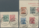 Italienische Post In Der Levante: 1921, Constantinople Local Overprint, Complete Set Of Five Values - Amtliche Ausgaben