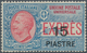 Italienische Post In Der Levante: 1922, Constantinople. 15pia On 30c Express, Original Gum With Smal - Amtliche Ausgaben