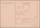 Italienische Post In Der Levante: 1908: Set Of Five Unused Postal Stationery Parcel Cards, Unused, R - Emissions Générales