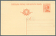 Italien - Ganzsachen: 1922, King Emanuel III. 30 C. Postal Stationery Double Card With Print Error: - Entiers Postaux