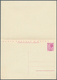 Italien - Ganzsachen: 1961: 40 L. + 40 L. Double Postal Stationery Card, "40 L Bilingual", Very Fine - Entiers Postaux