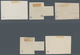 Jugoslawien: 1918, Independence, Group Of Five Imperforate Combined Essays On Ungummed Paper, Slight - Neufs