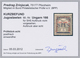 Delcampe - Jugoslawien: 1918, SHS Overprints, Issued Overprint In Blue Applied On Hungary War Charity Stamps, G - Ungebraucht