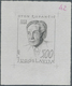 Jugoslawien: 1970 (16 Feb). Famous Yugoslavs (Oton Zupancic, Slovenian Poet). Die PRoof, 5,00(D) Bla - Unused Stamps