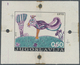 Jugoslawien: 1970 (5 Oct). Children's Week. Die Proof, 0,50(D) Multicoloured, IMPERF, Thick Gummed W - Unused Stamps